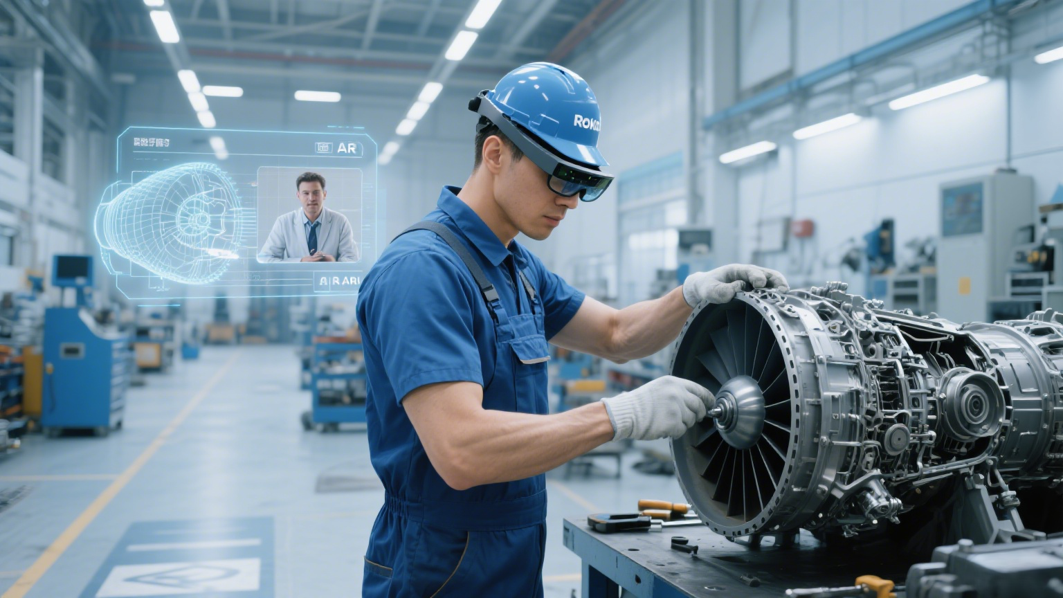 航天AR装配，AR装配，AR维修指导，AR远程协助