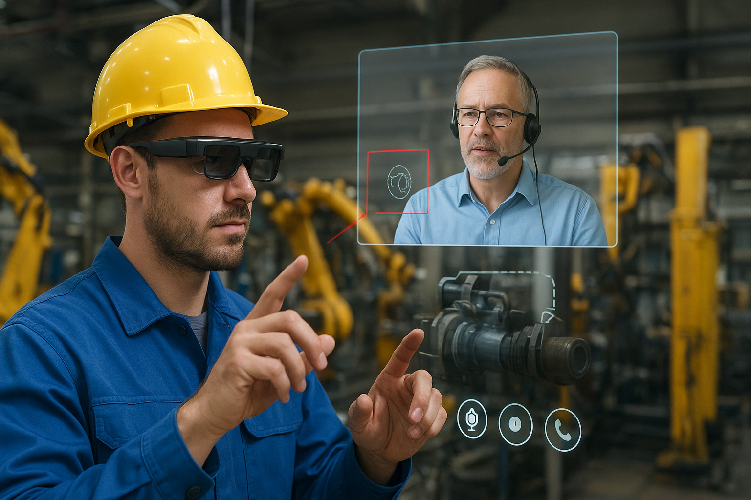 AR眼镜，AR眼镜远程协助，AR眼镜远程指导，AR远程指导，AR远程专家指导