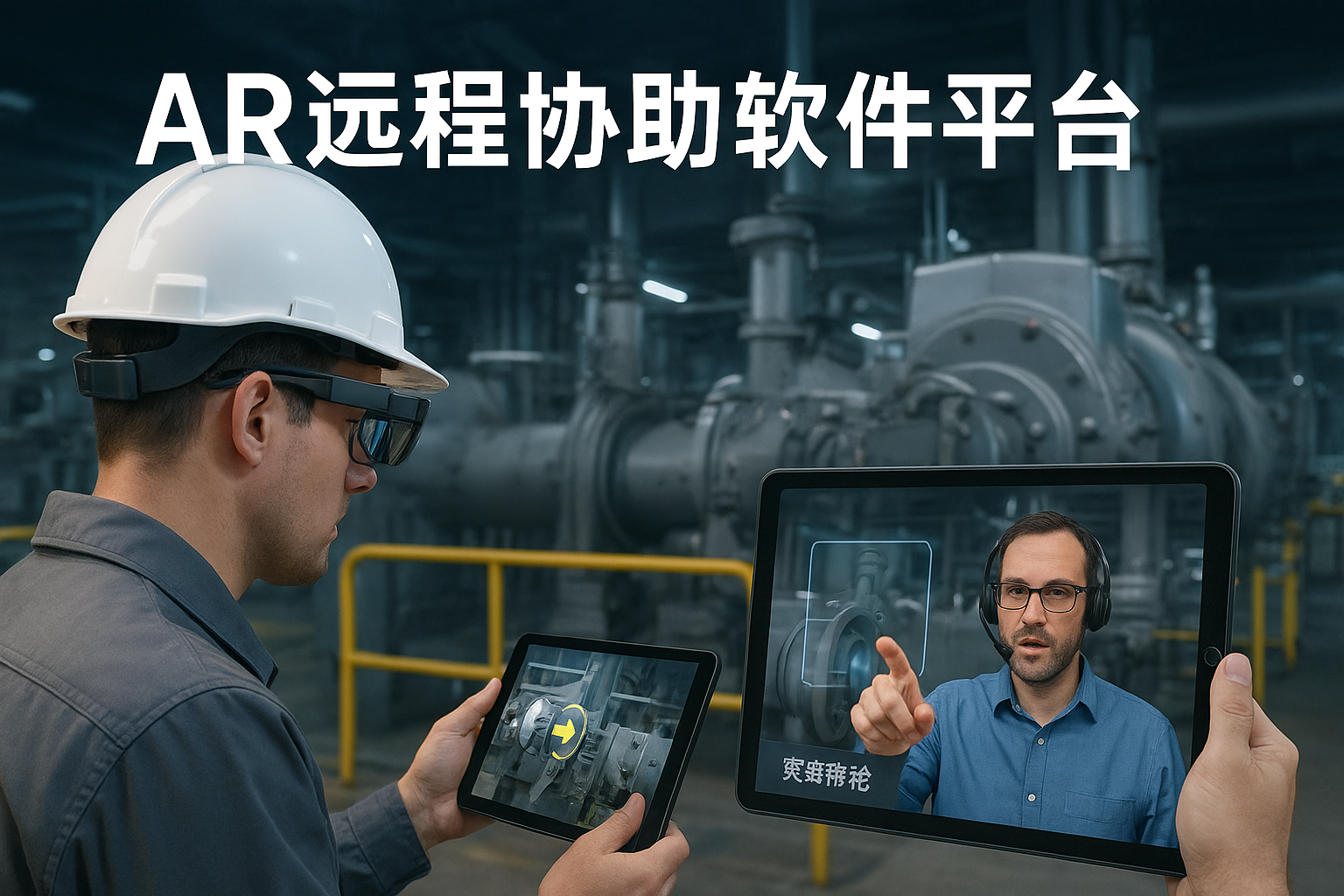 AR远程协助平台，AR远程协作，AR远程协助软件，AR远程协助系统