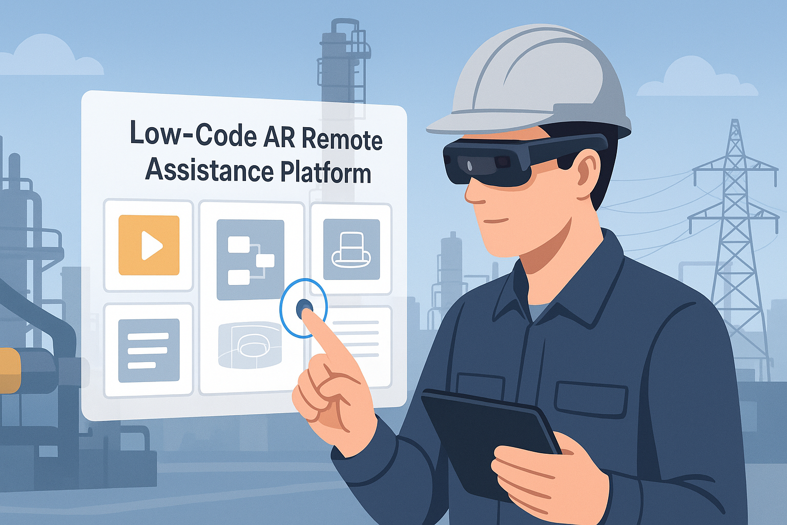 AR远程协助，AR远程协助系统，低代码AR远程协助系统，AR远程协助服务，AR远程协作