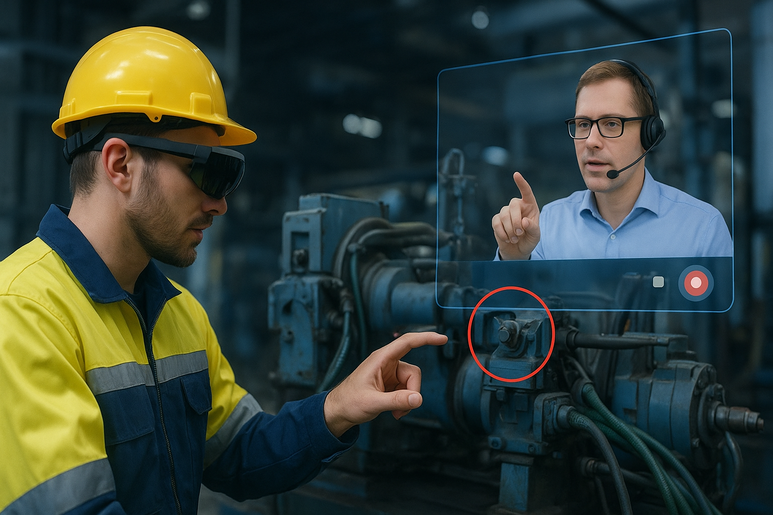 AR远程协助,AR远程协助解决方案,AR远程专家指导