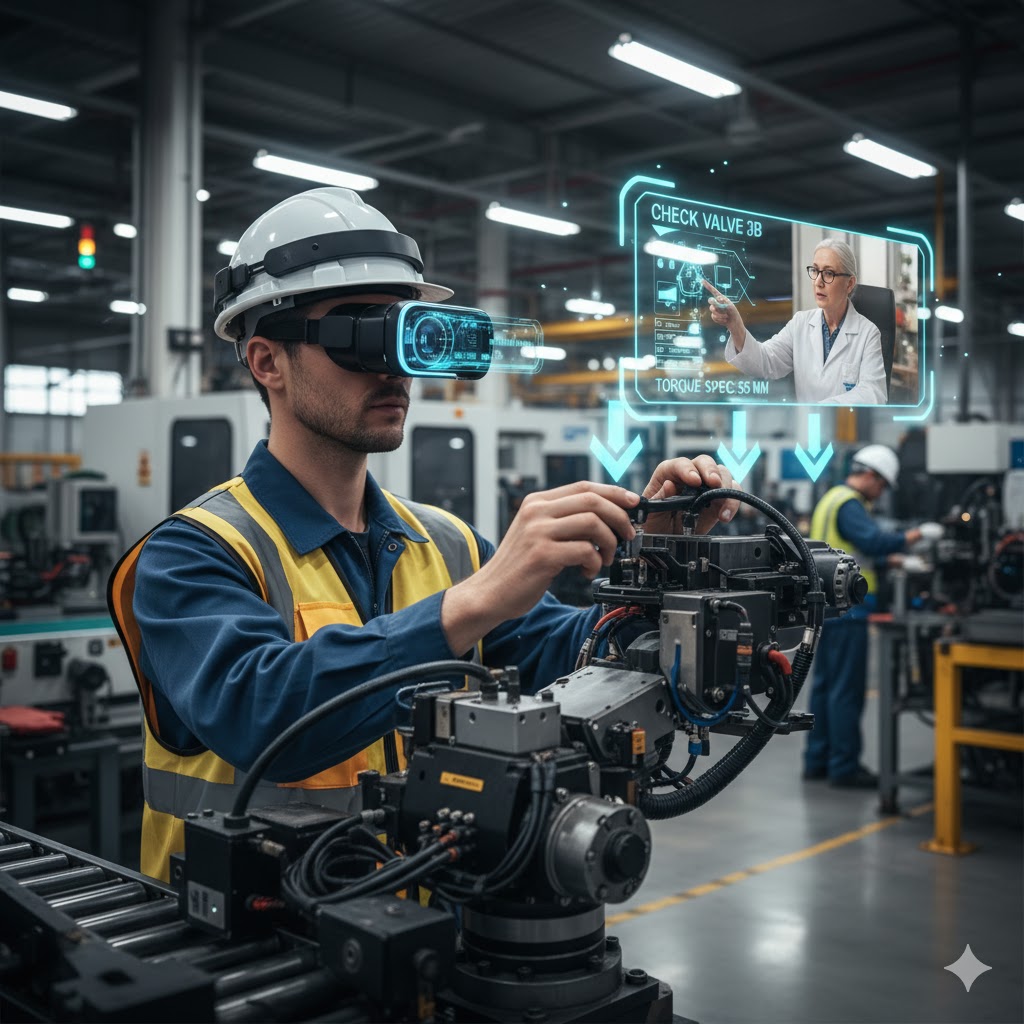 AR远程协助，工业级AR远程协助，工业级远程协助AR，AR设备，AR眼镜