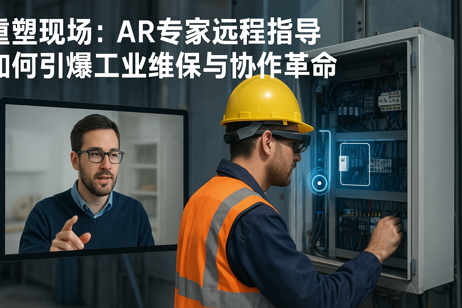 AR远程指导，AR专家远程指导，AR眼镜，AR智能眼镜