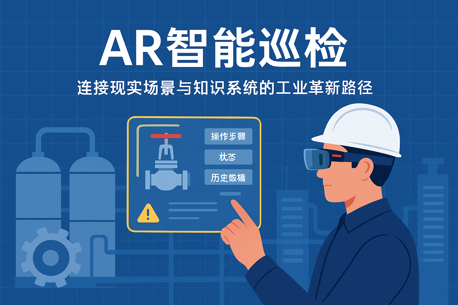 AR眼镜，AR巡检，AR智能巡检，AR空间标注