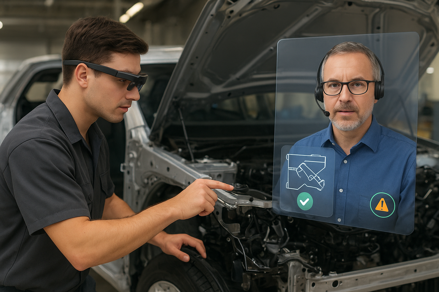 AR远程指导，AR远程协助，汽车AR远程指导，汽车AR指导，AR远程维修指导
