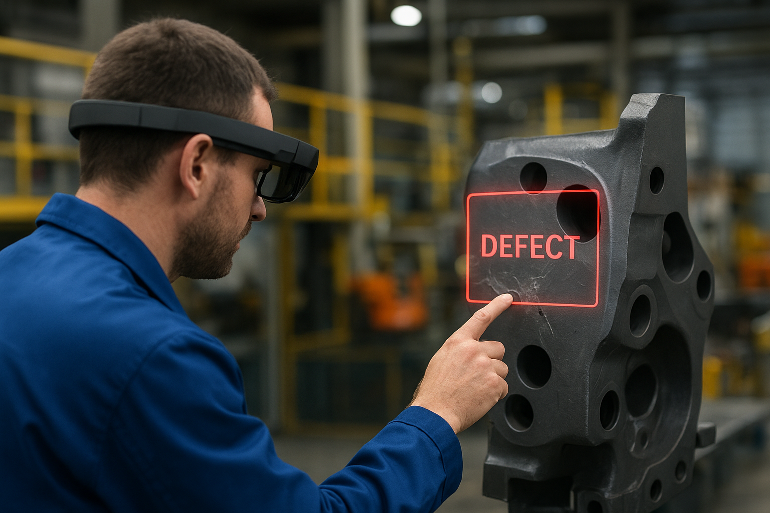 AI质检,AR眼镜质检,工业AI质检