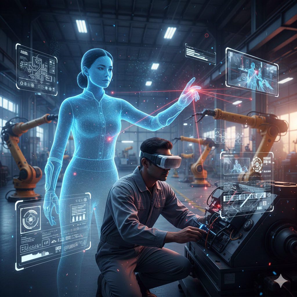 AR远程协作,AR远程协助,AR远程指导,AR眼镜,AR协作