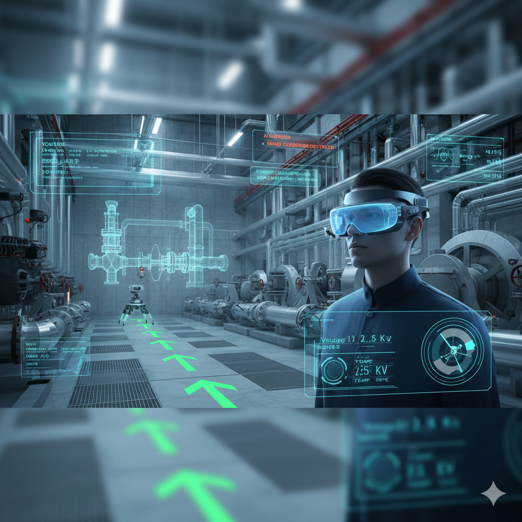 AR眼镜，AR巡检，智能空间AR巡检，AR巡检系统