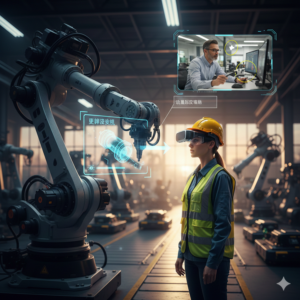 AR,AR技术,AR远程协作,AR远程协助,AR远程协助系统