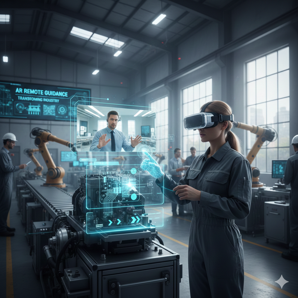 AR,AR技术,AR远程指导,AR远程协助,AR远程指导技术