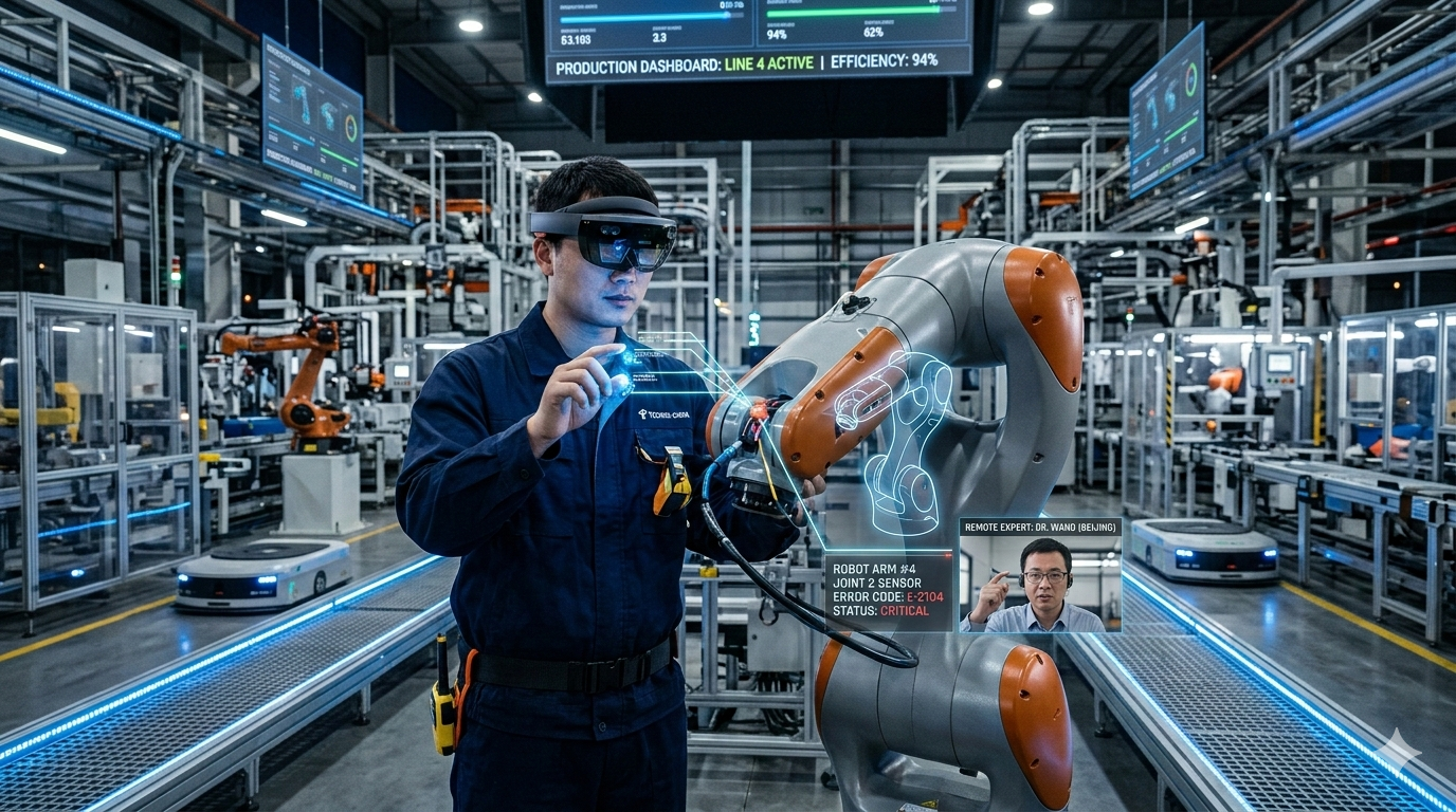 AR眼镜，AR远程指导，AR远程协助，AR远程协作