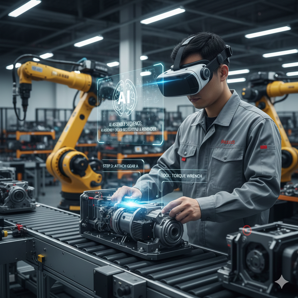 AR装配，AR装配可视化，航天发动机AR装配，高端制造AR装配，军工AR装配