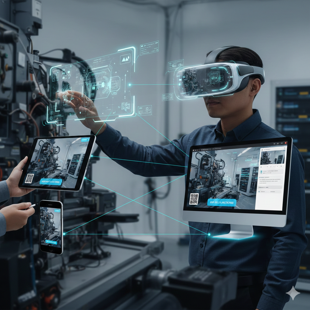 AR远程协助，AR专家指导，多终端协同，AR远程装配，AR远程指导