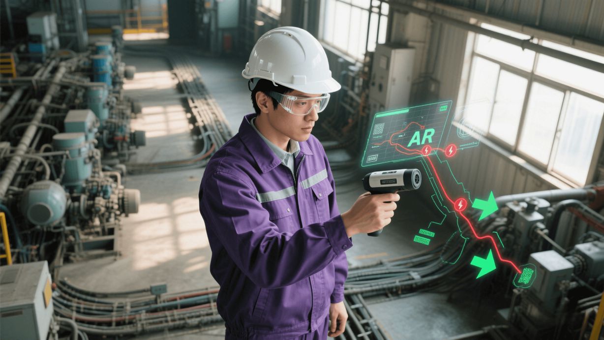 电池AR巡检，产线AR质检，AR远程协助，AR SOP作业指导，AR数据化管理