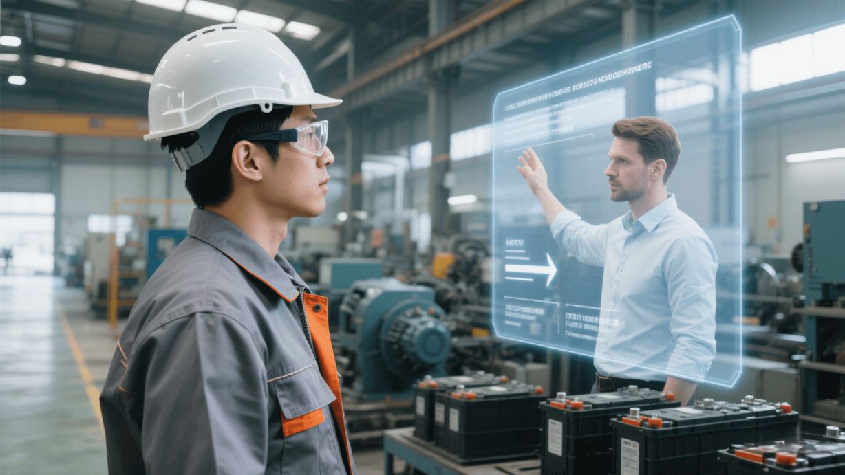 电池AR巡检，产线AR质检，AR远程协助，AR SOP作业指导，AR数据化管理