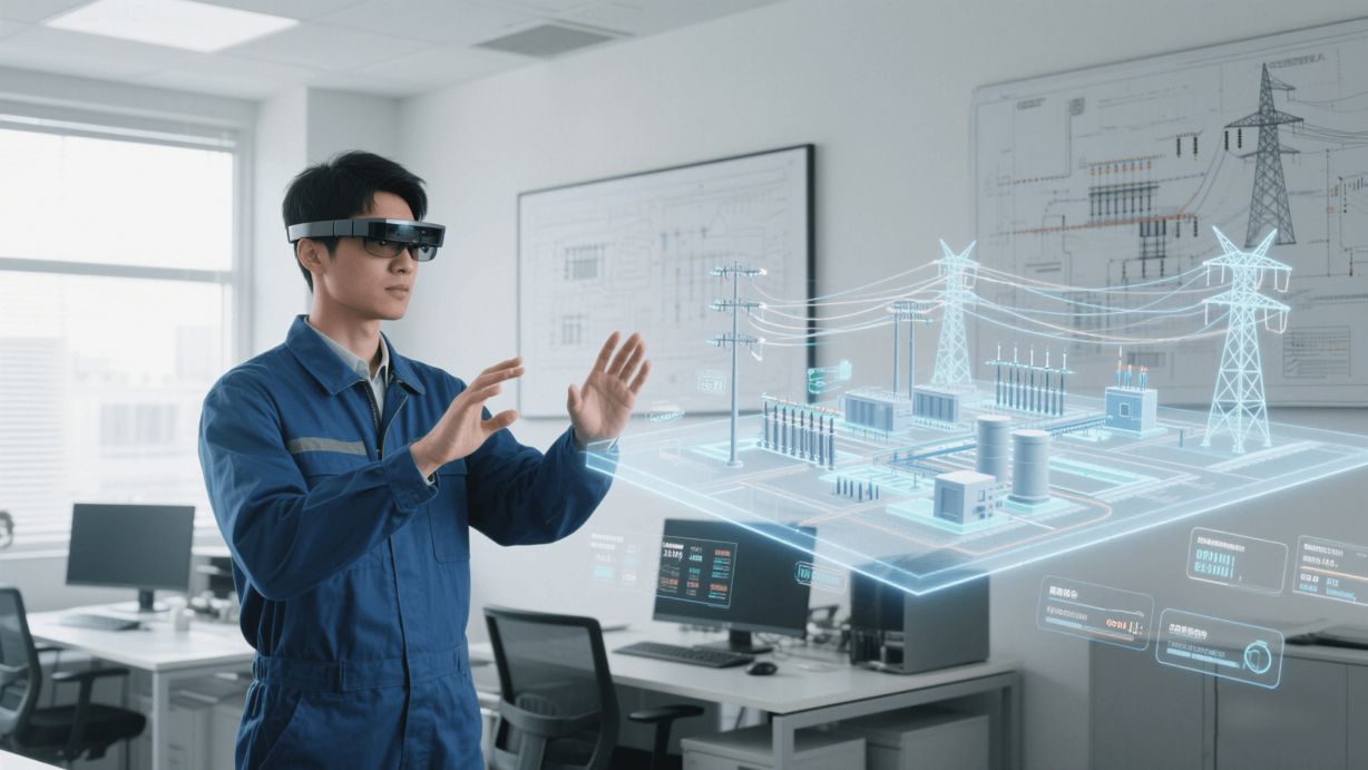电力AR巡检，电力设备点检巡检，AR远程协助，数字孪生，AR点检巡检