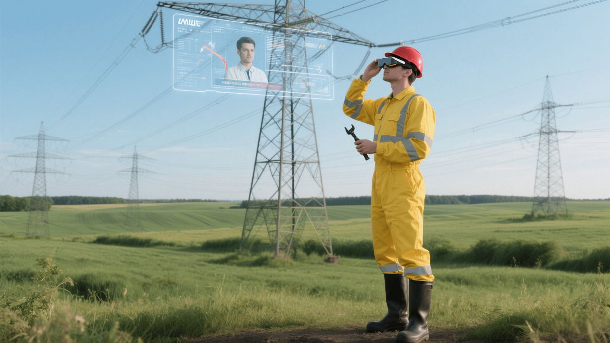 AR远程协助，AR巡检，AI AR应用，电力巡检，工业AR远程协助，AR软件本地化部署