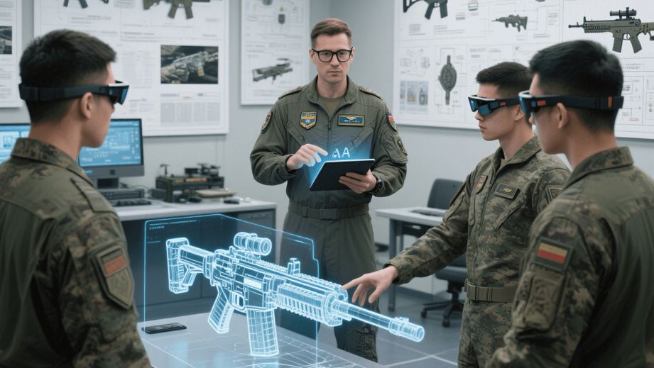 军工AR智能装配，AR远程协作，AR技能指导，AR作战感知，AR虚拟仿真