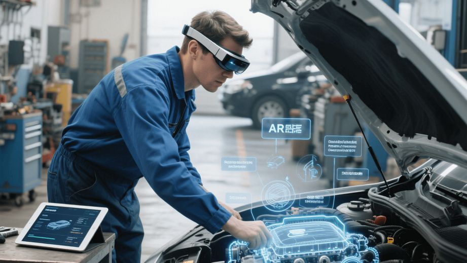 汽车AR远程协助，车企AR智能装配，汽车AR维修指导，AR质检