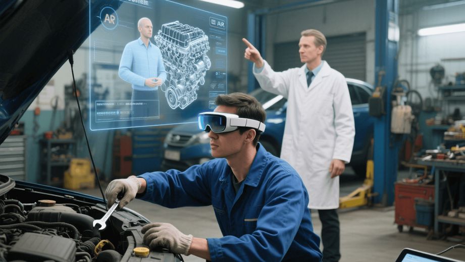 汽车AR远程协助，车企AR智能装配，汽车AR维修指导，AR质检