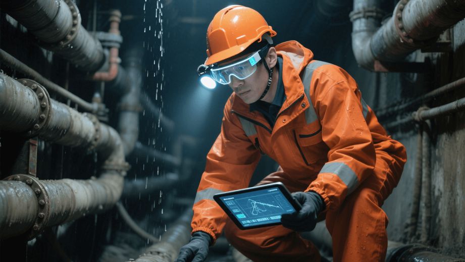 AR管网管道巡检，AR远程协助，AR监测预警，水务点检巡检，水务智能化运维