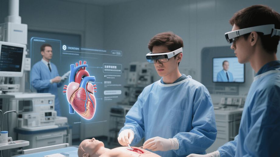 医疗AR远程指导，AR手术模拟，AR远程会诊，医疗设备培训，医疗AR康复训练